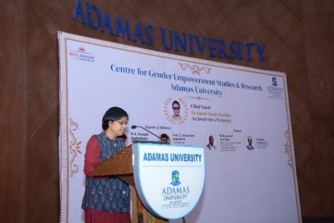 Bridging knowledge and action through Prof. Moumita Mukherjee’s thoughtful words.