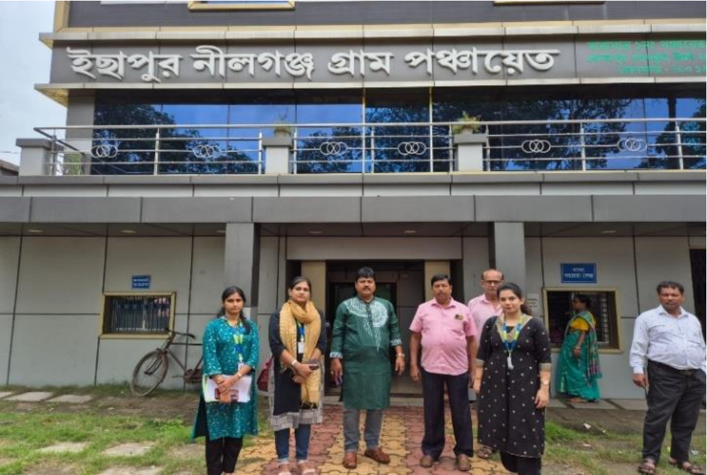 Gram Panchayat Visit Group Photo